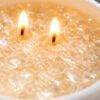 Clear Quartz Crystal Candle (80ml) | Orange Aromatherapy | Mental Clarity Focus & Positive Energy