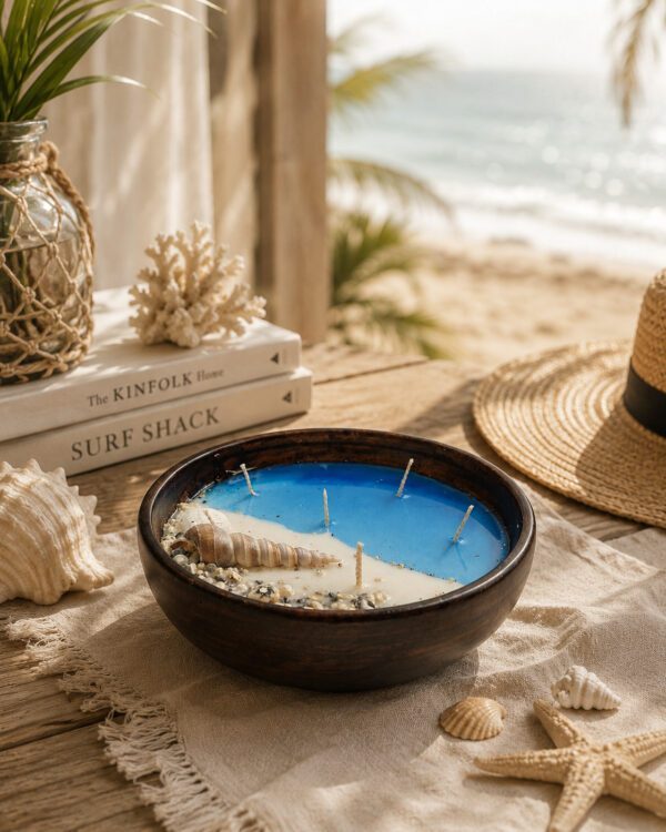 Ocean Beach Candle Bowl