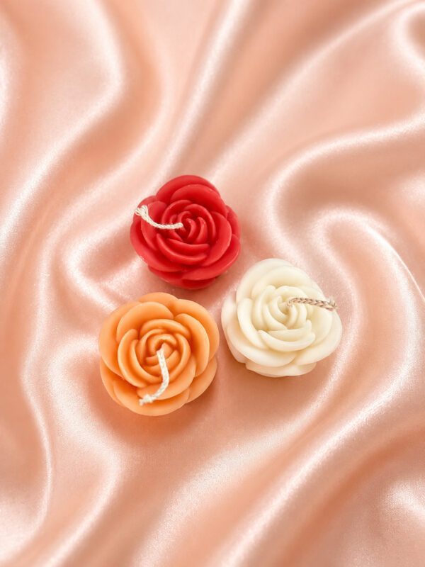 Rang Rose Candle- Set of 10