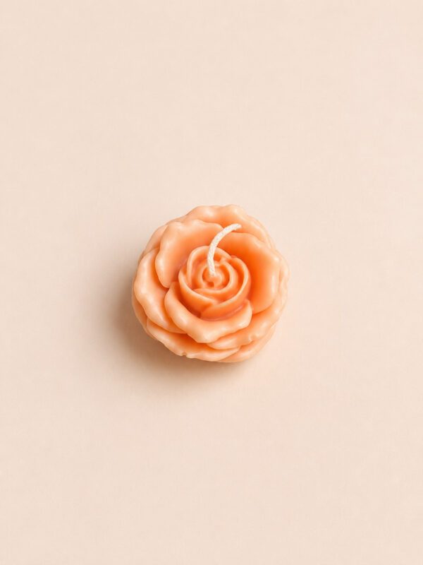 Mini Rose Candle - Set of 10