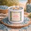 Blue Apatite Crystal Candle (80ml) | Mint Aromatherapy