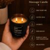 Massage Candle | Ylang Ylang Aromatherapy with Shea, Cocoa & Mango Butters | 80ml