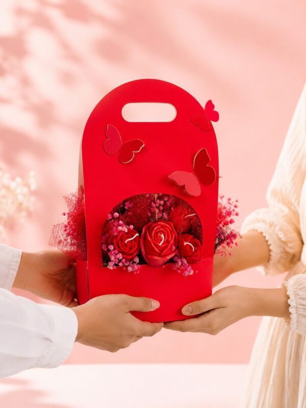 Butterfly Box Candle Bouquet