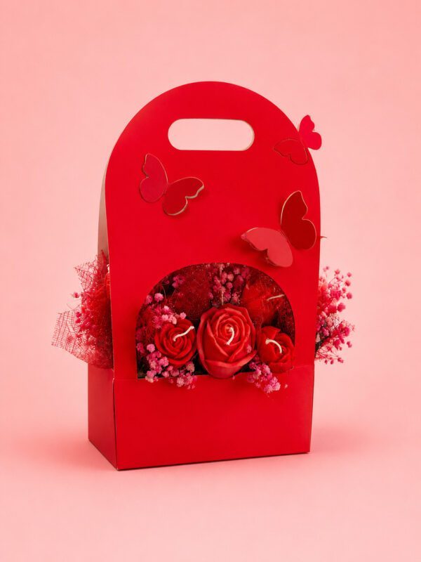 Butterfly Box Candle Bouquet