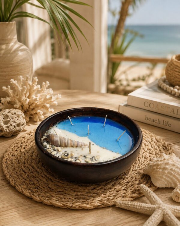 Ocean Beach Candle Bowl