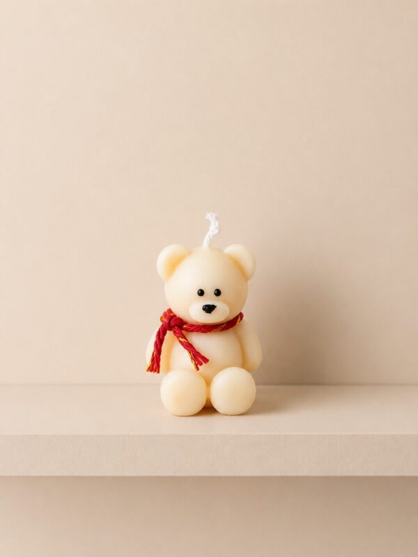Teddy Bear Candle - Set of 10