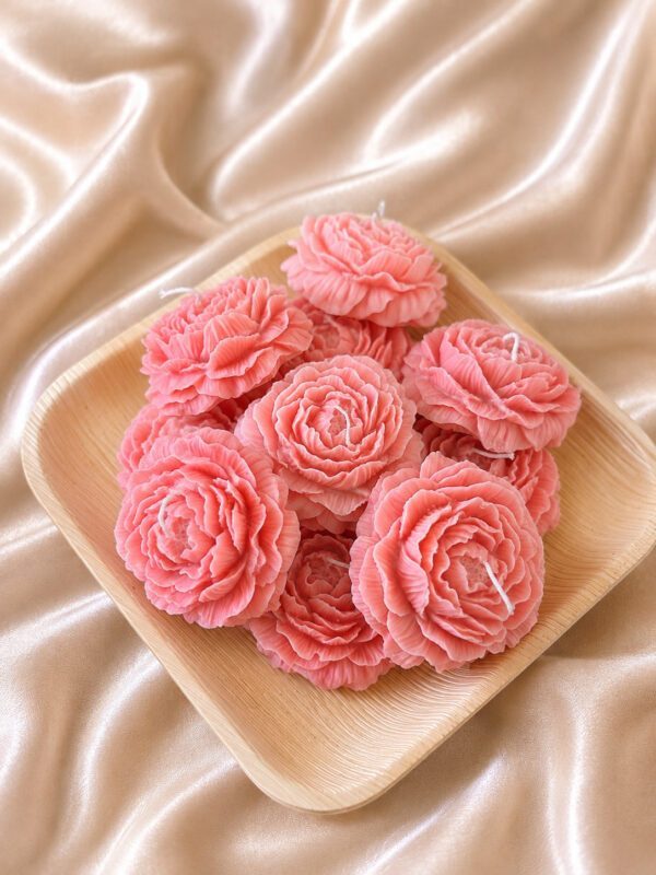 Peony Candle - Set of 2