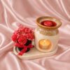 Pluckable Rose Bouquet Candles