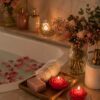 Rang Rose Candle- Set of 10