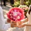 Blush Rose Candle Bouquet