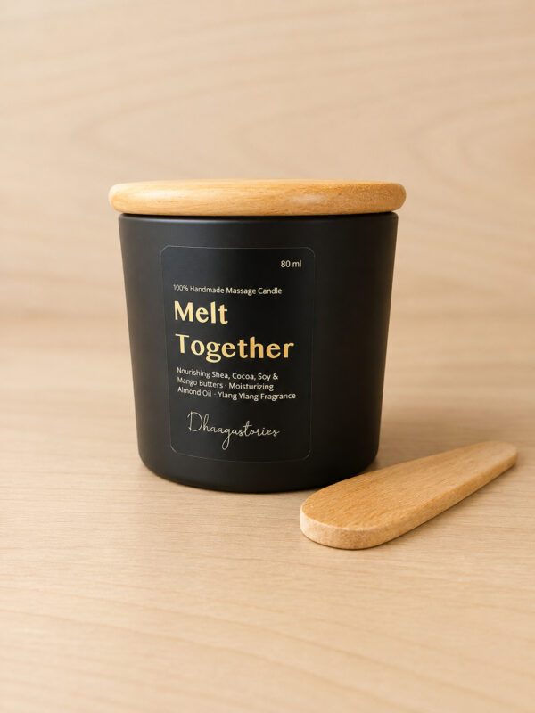 Massage Candle | Ylang Ylang Aromatherapy with Shea, Cocoa & Mango Butters | 80ml