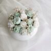 Mixed Rose Bouquet Pot Candle
